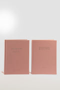 Elevare Collective Essential Duo Rose Quartz — journal and notebook gift set