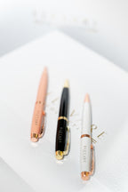 Elevare Collective Signature Gel Pen — flat lay product shot