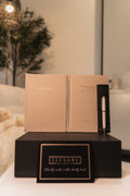 Elevare Collective 4 Piece Gift Box Sandstone — full gift set contents