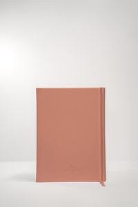 Elevare Collective Notebook Rose Blush — close-up cover detail