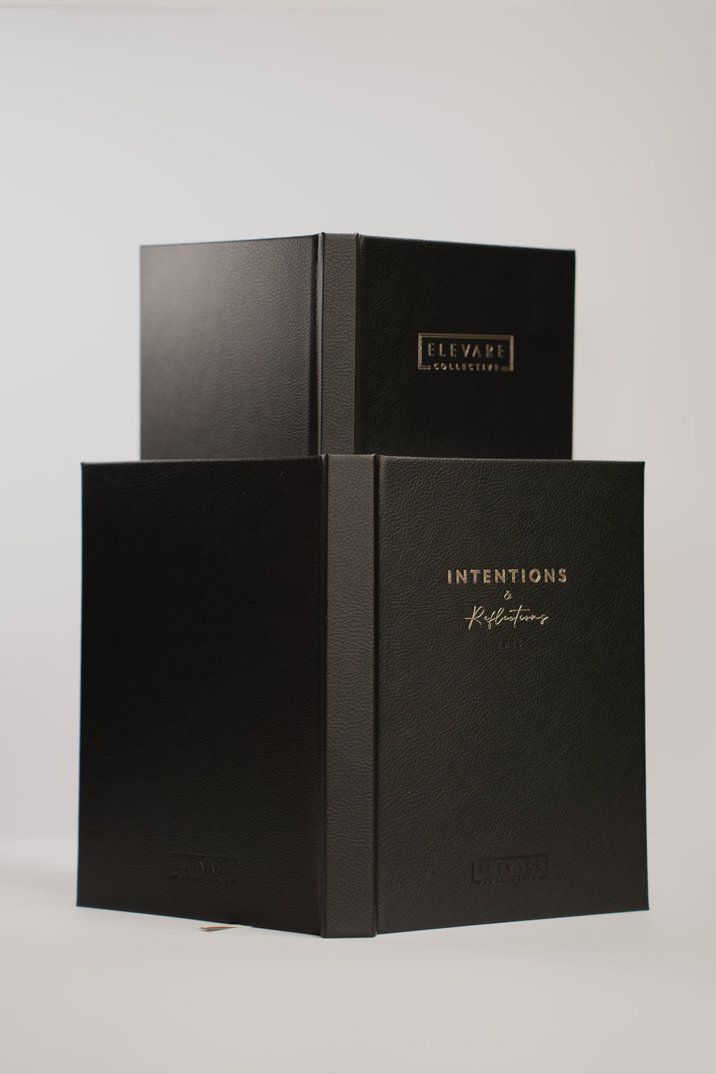 Elevare Collective Essential Duo Charcoal — styled flat lay