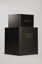 Elevare Collective Essential Duo Charcoal — styled flat lay