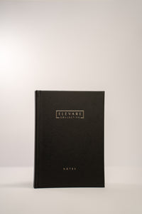 Elevare Collective Notebook — desk styling shot