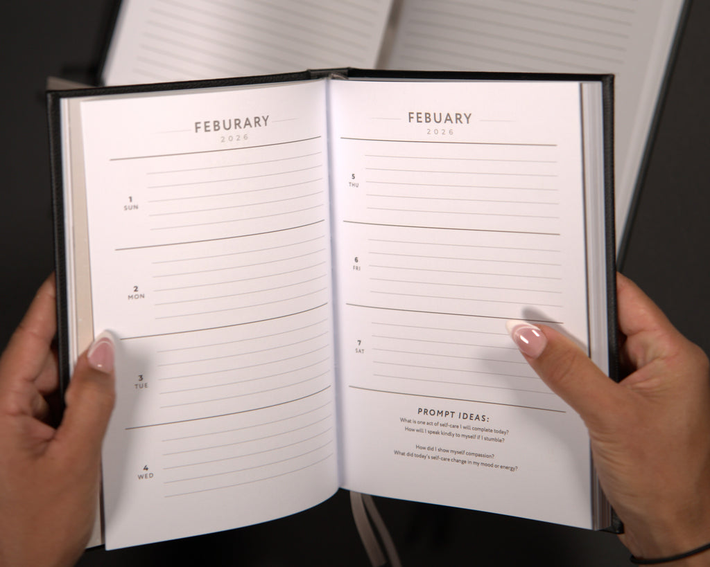 Intentions & Reflections Journal - Rose Quartz